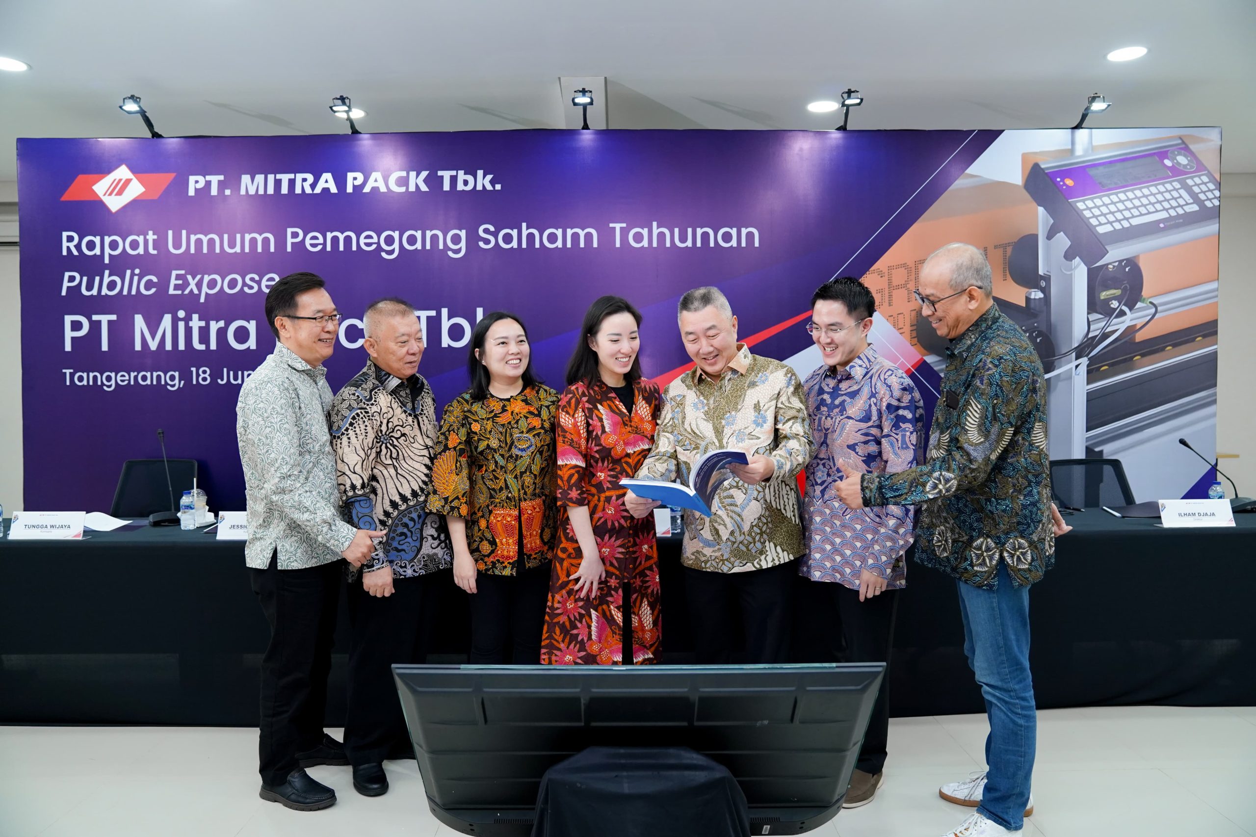 Rapat Umum Pemegang Saham tahunan & Public Expose PT Mitra pack Tbk